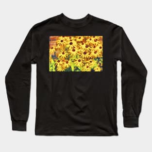 Yellow Rudbeckia Long Sleeve T-Shirt
